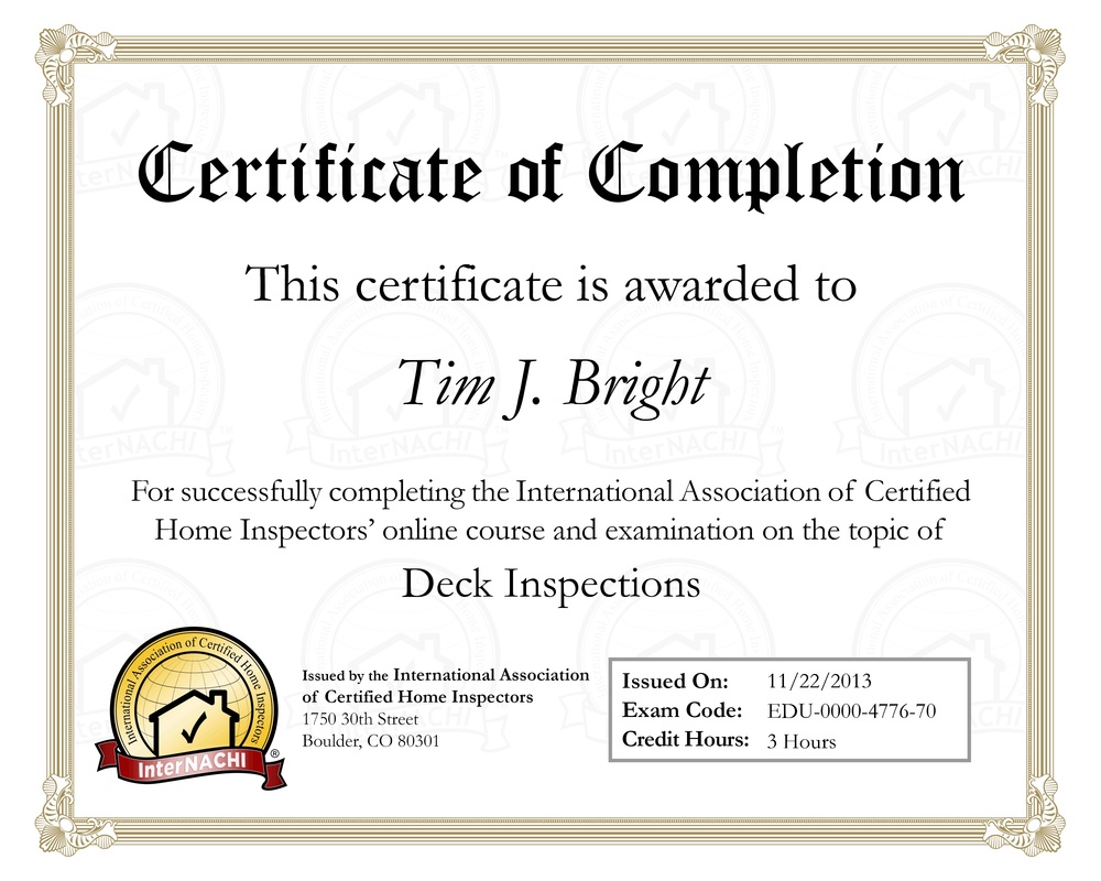 Deck Inspections